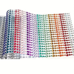 900tk 15 V&auml;rvi Isekleepuvad Kunstlikud Rhinestones, Dekoratiivsed Kleepsud.