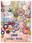 1000 EMOJI naeratava n&auml;oga kleebist A4 raamatus k&otilde;igile.