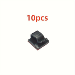 Mitmek&uuml;lgsed Akr&uuml;&uuml;list Kaabliklambrid - 10/30/50tk, Lihtne Paigaldada USB Hoidikud Lauale & Kodukaunistuseks., Juoda