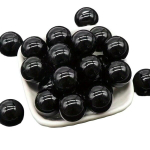 1tk 20mm Looduskivi Helm T&ouml;&ouml;tlus Kristall T&scaron;akra Kera., Obsidianas