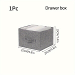 Riidenagi Kokkupandav Riiete Kott Taskutega Tolmukindel Korraldaja, Pilkas stalčius