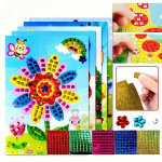 5tk 3D Kristall Akr&uuml;&uuml;l Rhinestone Maal Mosaiik DIY Kleepsud m&auml;nguasjad