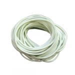 Tugevad Elastsed Kummipaelad - 100/200tk, 5.0cm Valge Looduslik Lateks.