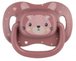 Silikoonist s&uuml;mmeetriline lutt Canpol Babies Cute Animals, 6-18 kuud