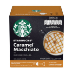 Kohvikapslid STARBUCKS Caramel Macchiato by NESCAF&Eacute; DOLCE GUSTO, 12 kapslit