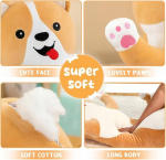 Happy People Pehme m&auml;nguasi - padjakoer, pruun, 110 cm