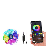 Nutikas LED valgusriba 5.0m - RGB+IC, Liikumisandur, Rakenduse Juhitav., 5M/16.4FT 300LED APP valdymas