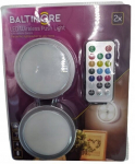 MULTI-V&Auml;RVIVABA LED-lambi x 2 Baltimore + H&Otilde;LGISED PILOTID