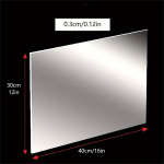 2tk 29.97cm x 39.88cm Akr&uuml;&uuml;l Lehed, 0.3cm Paks - Ultra L&auml;bipaistev K&auml;sit&ouml;&ouml;ks.