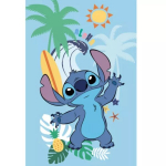 Laste fliistekk Disney Lilo and Stitch, 100x150 cm.