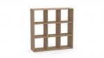 Modulaarne avatud riiul 3x3 CRAFT
