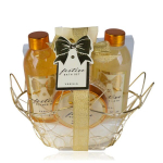 Vannikomplekt Festive, du&scaron;igeel 165 ml, vannivaht 165 ml, kehakreem 65 ml, kehakoorija 60 ml