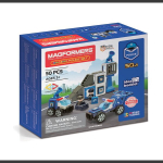 Magnetkonstruktor Magformers Amazing Police And Rescue Set, 50-osaline