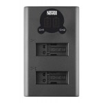 Kahe kanaliga laadija ja SPJB1B aku Newell DL-USB-C GoPro Hero 8 jaoks