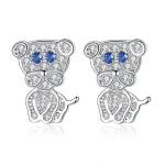 Roostevabast terasest k&otilde;rvar&otilde;ngad, S925 post, tsirkooniumiga KST3302 1472174