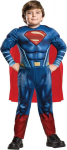 DC Comics Justice League Superman Deluxe karnevali kost&uuml;&uuml;m Punane maskeering 98-104 cm (3-4 aastat)