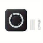 Mini Printer IPhone Ja Androidile, Traadita Mini Foto Printer Siltideks. , Juoda