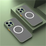 Magnetiline Magsafe Matt Korpus iPhone 15 14 12 13 Mini jaoks.