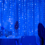 1tk 200 LED kardinatuled pultiga &uuml;hendatavad., Mėlyna