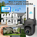 1tk Sf&auml;&auml;riline Turvakaamera &Ouml;&ouml;v&auml;rvidega, 1080P WiFi Nutikas Kodu Turvakaamera.