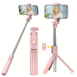 Juhtmevaba Selfiepulk Statiiv Puldi ja Telefonihoidikuga.
