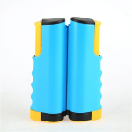 Reguleeritav Kaasaskantav Lauatennise V&otilde;rk Sise- ja V&auml;litingimustes Kasutamiseks, Mėlyna Geltona