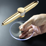LED-valgustusega Fidget Spinner pastapliiats, Juoda