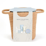 Kosmeetikakomplekt Body Collection Relax: kehapesuvahend, 100 ml + kehasalv, 100 ml + k&auml;tekreem, 50 ml + vanni- ja keha&otilde;li, 100 ml + k&uuml;&uuml;nal