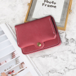 Naiste kotid, loominguline k&auml;sitsi valmistatud m&uuml;ndikott juhiloa pangakaardi bussikaardi kott, punane