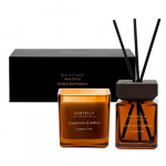Luksuslik kinkekomplekt Signature Home Gift Set Kardemoni ja safrani difuusor+k&uuml;&uuml;nal
