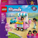 LEGO Friends 42643 Cotton Candy Stand and Scooter - Toy for Girls Ages 6 and Up