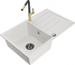 Graniidist k&ouml;&ouml;givalamu Mexen Bruno koos segisti ja sifooniga, White+Black/Gold