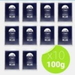 Sinine dekoratiivne tiigiv&auml;rv, Dyofix Pond Blue, vetikate ja tiigiumbrohtude vastane, 100 g. Kuni 1000m3