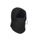 Fliisist balaklava, must