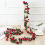 Aplikatsioonid, kaunistused, kleebised, 3 kunstlille viinapuud, pulmakaare m&auml;his, roos