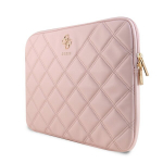 Guess PU Quilted 4G Metal Logo Laptop Sleeve 13|14" Pink