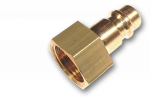 Liitmik 3/8" sisekeermega Bradas ESSK, messing