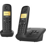 Gigaset telefon A270 A Duo must