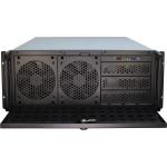 Korpus Serverihoidik InterTech 4U-4129L- Mini ITX, mATX, &mu;ATX, ATX, SSI EEB, must
