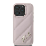 Karl Lagerfeld KLHCP16SPQDSMGP iPhone 16 6.1" r&oacute;żowy|pink hardcase Quilted Signature