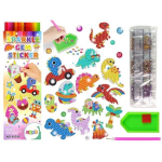 Diamond Embroidery Sticker Set Dinosaurs Mosaic