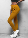 Naiste karamellkollased vabaaja p&uuml;ksid Flor JS/CK01-58875-XL