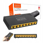 L&uuml;liti 8-portiline Gigabit Ethernet 1000 Mbps LAN Zenwire SG1008