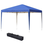 Outsunny varikatus, 3x3 m, sinine