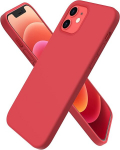 Telefoni&uuml;mbris Liquid Silicone 1.5mm Samsung A566 A56 5G punane