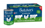 Butcher's Original Mega pakk tripe loaf recipe m&auml;rgtoit koos rupskitega , 6x400 g