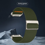 Nutikell Reguleeritav Pehme Nailon Kellarihm Garmin Fenix Seeriale, Armija žalia 1