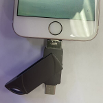 USB pulk 64GB/128GB/256GB/512GB/1TB M&auml;lupulk iPhone/iPad, K&otilde;rge Kiirusega USB 3.0 M&auml;lupulk, Juoda