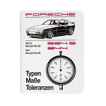 Porsche 924S 944 Tehniline Kirjandus Pook Originaal WKD423320