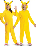 Pokemon Pikachu karnevali kost&uuml;&uuml;m kollane maskeering 127-136 cm (7-8 aastat)